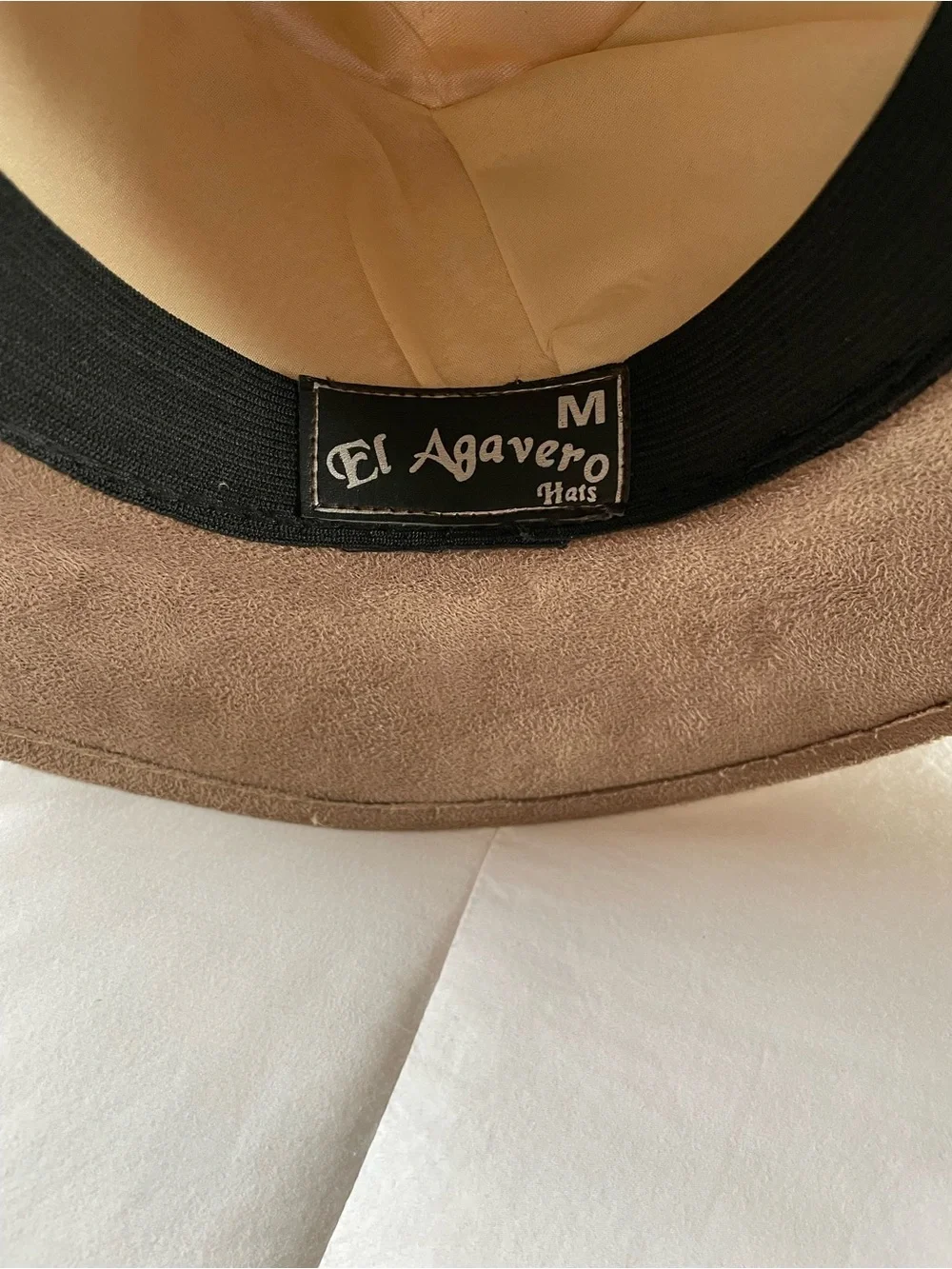 El Agavero México Western Tejana Hat Brown Microsuede Medium